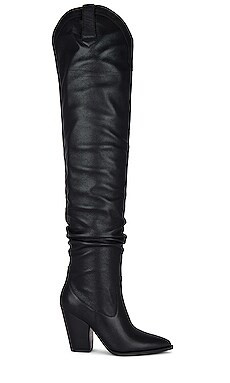 Steve Madden Landy Boot in Black from Revolve.com | Revolve Clothing (Global)