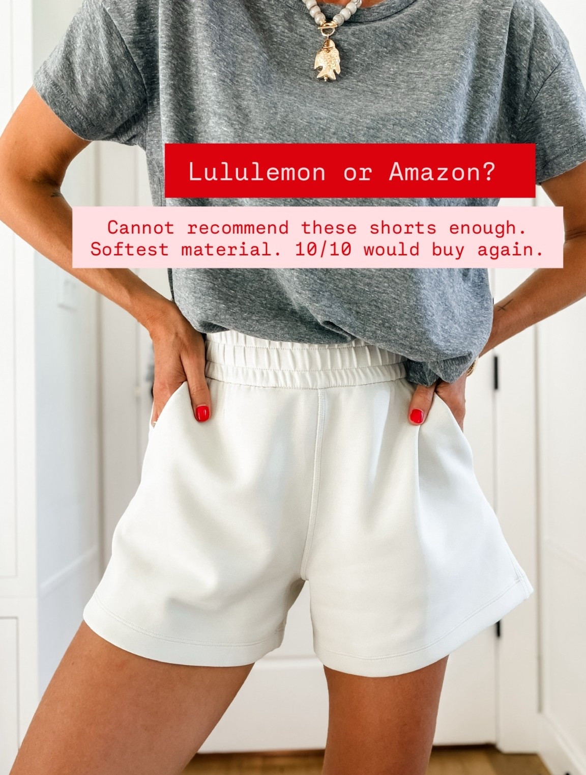 These shorts are a must grab 😍 wearing S.

Loverly Grey, Amazon find, Amazon fashion, lounge shorts, loungewear

#LTKootd