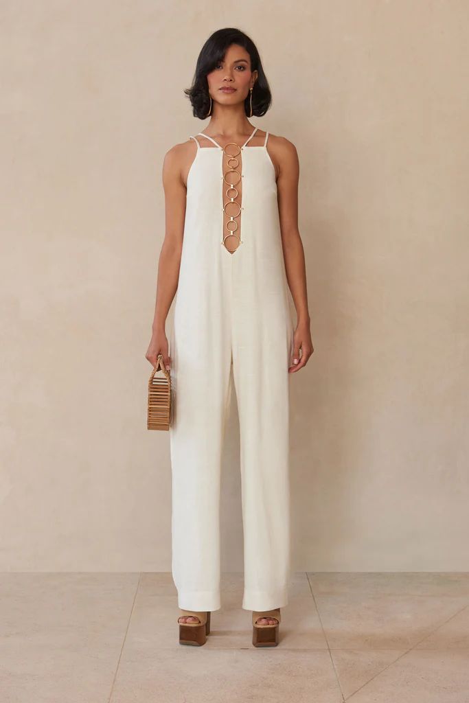 RAYE JUMPSUIT - OFF WHITE | Cult Gaia - US