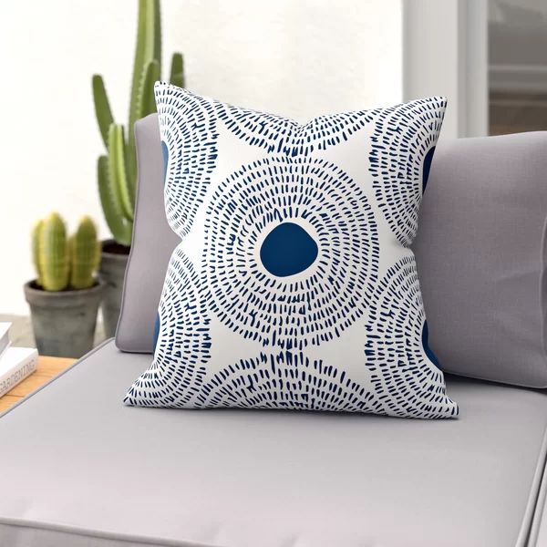 Keeley Geometric Indoor/Outdoor Throw Pillow | Wayfair North America