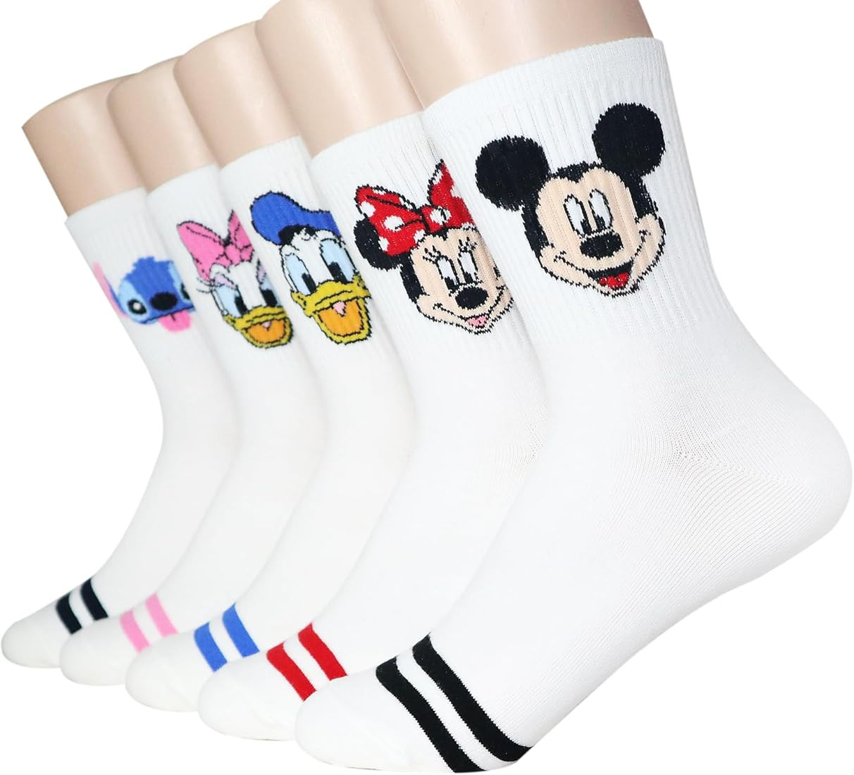 Socksense Cartoon Character Series Women's Original Crew Socks | Amazon (US)