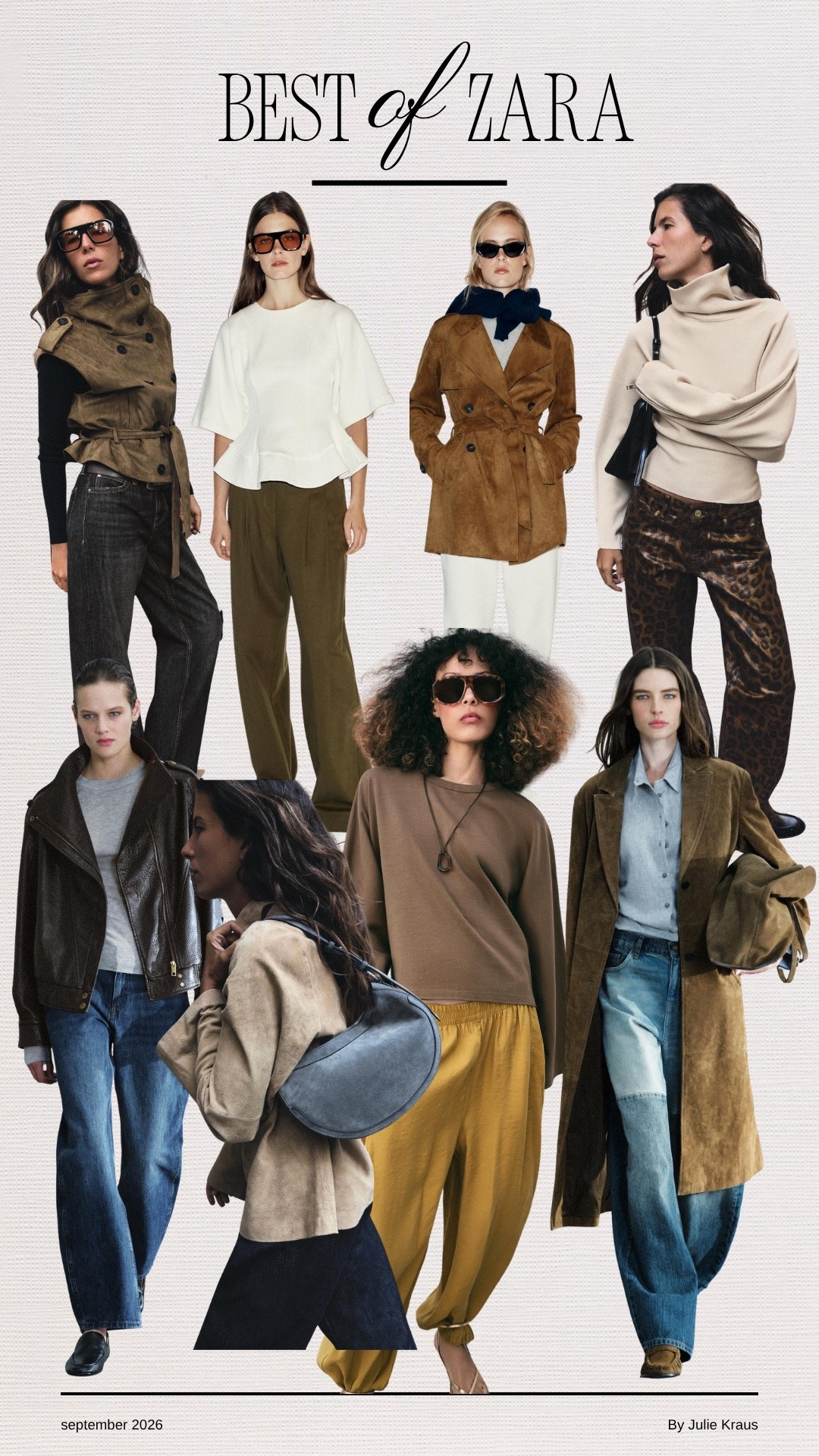 Zara picks of the week! Sooo good as usual!