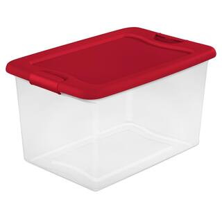 Sterilite Latching Box 64 qt. Storage Bin 14976606 - The Home Depot | The Home Depot