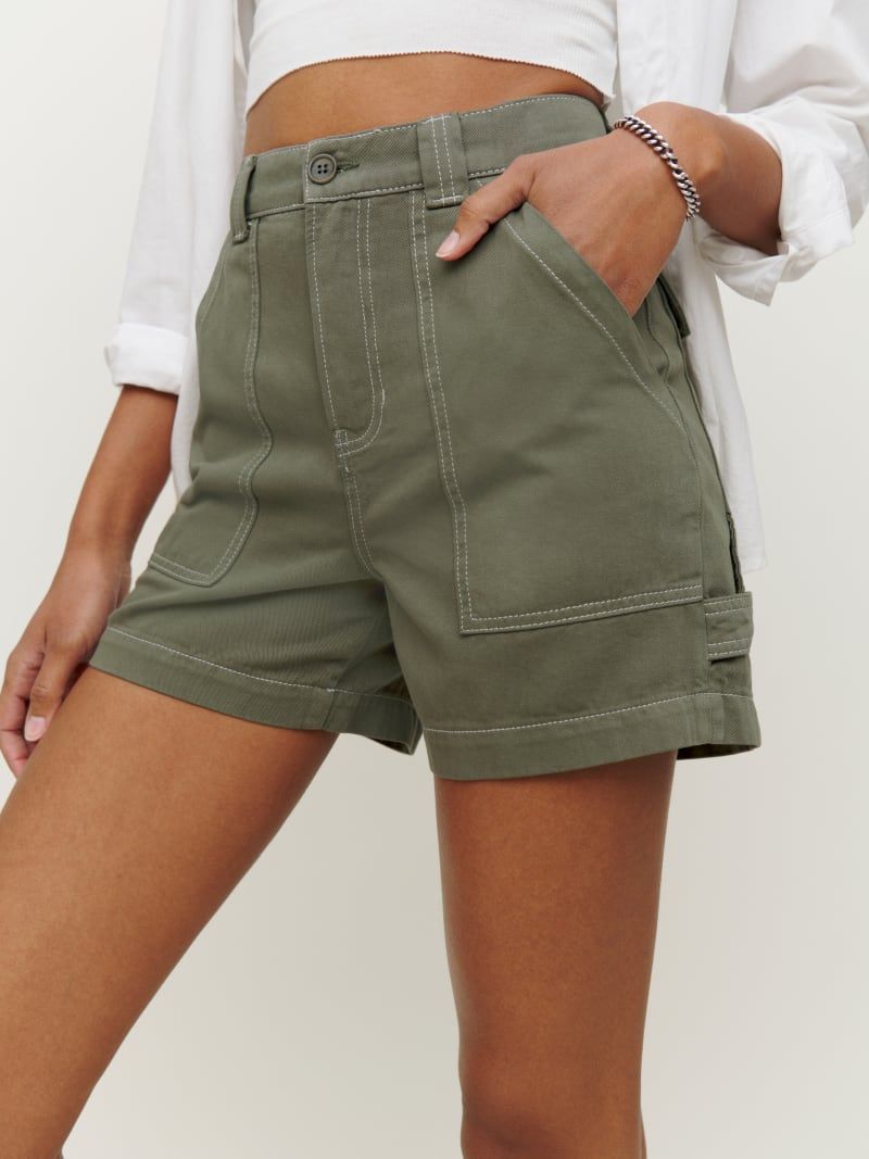 Pierce Utility Shorts | Reformation (US & AU)