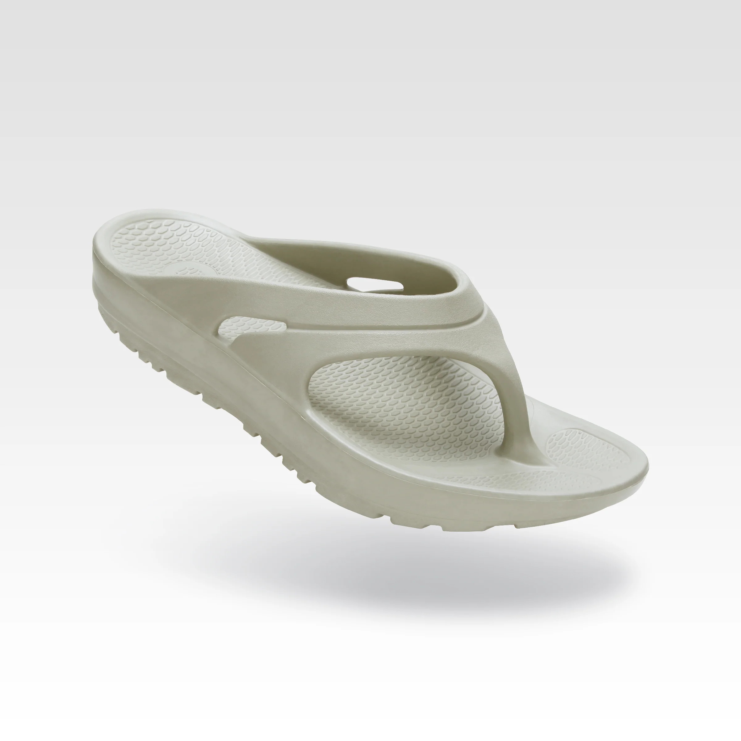 Sustainable Recovery Flip Flop, Roasted Oolong Tan | OKA Footwear | Oka Recovery