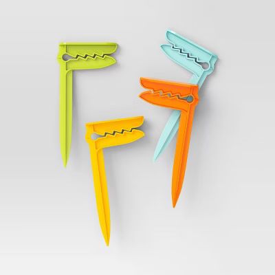 4ct Towel Clips - Sun Squad™ | Target