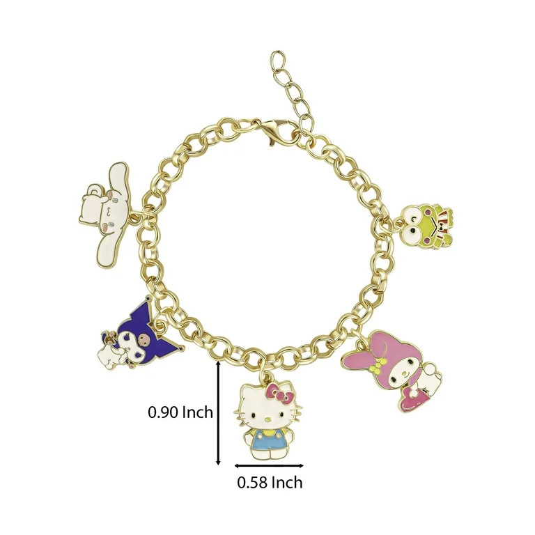 Sanrio - Girl's Hello Kitty and Friends Girls Charm Bracelet | Walmart (US)