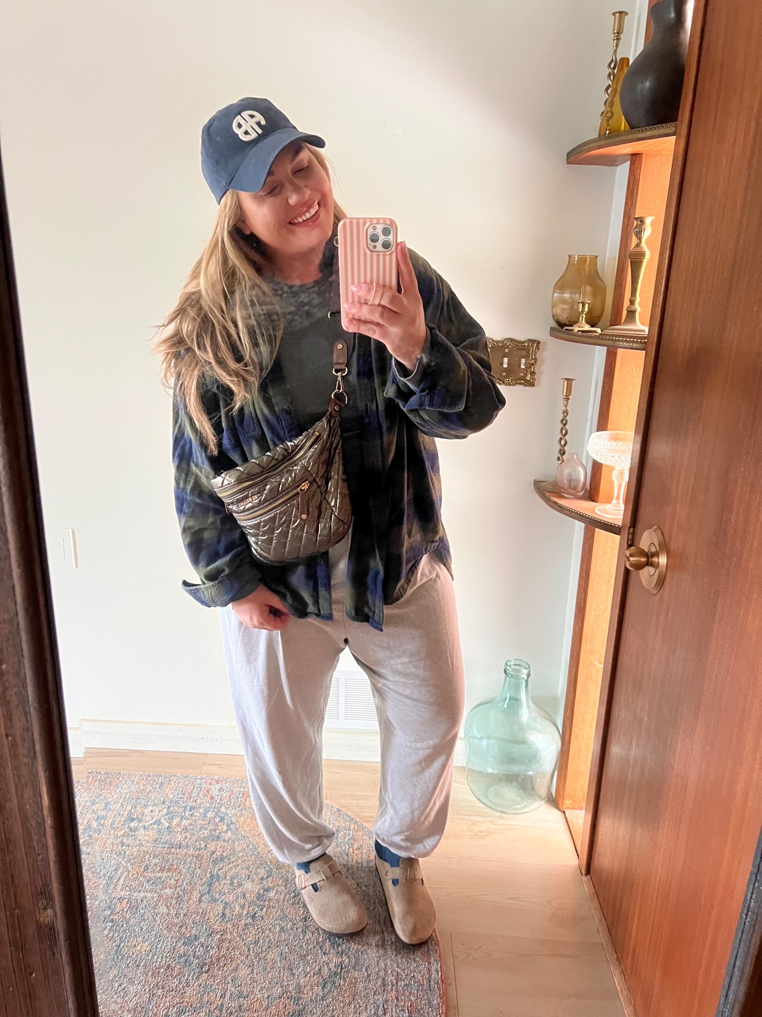 Easy casual flannel outfit. Love this flannel! I did an xxl, and it fits nice and oversized. 

#LTKSeasonal #LTKStyleTip #LTKFindsUnder50