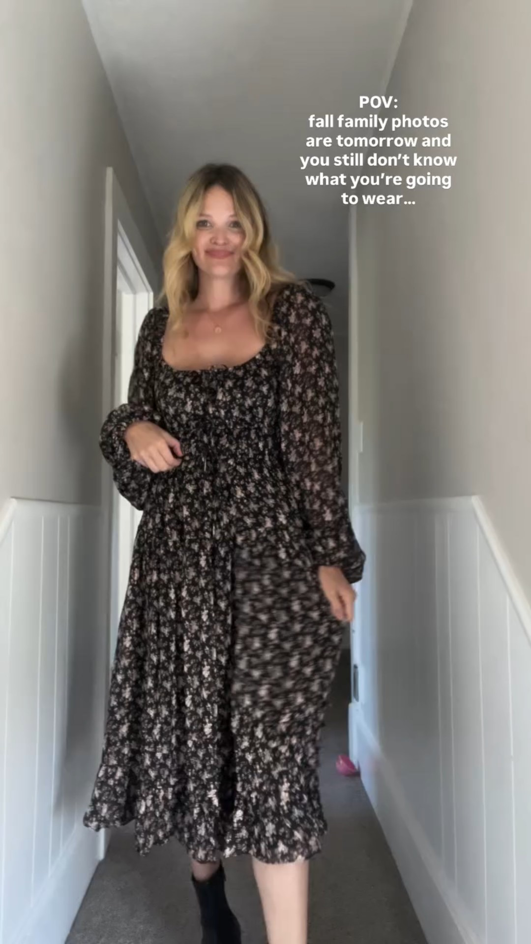 So which do I wear??? 1, 2, 3, or 4???

I was originally thinking 2, but I’ve literally worn white or cream for the last 5 family photo shoots we’ve had 😅 which is fine, but maybe I should switch it up? 

Help bc my husband just keeps telling me he likes them all.

wearing my usual size small in everything. 
Skirts are altr’d state 