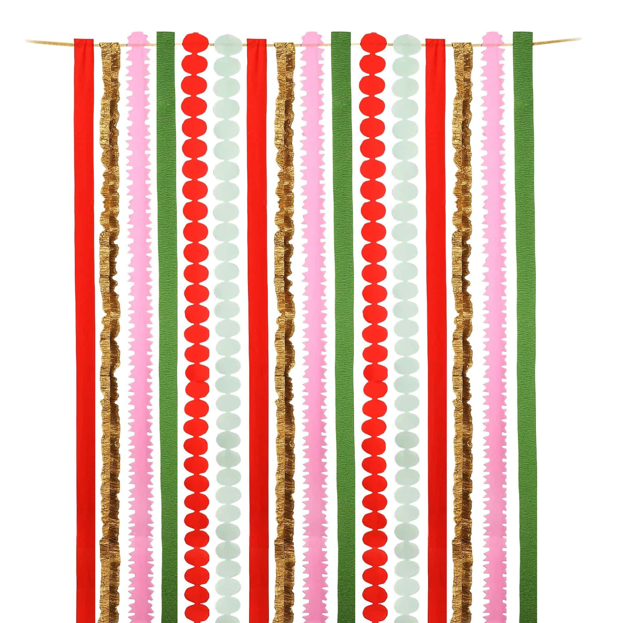Holiday Hues Party Streamer Set | Packed Party