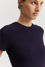 Australian Cotton Blend Fitted T-Shirt | Country Road