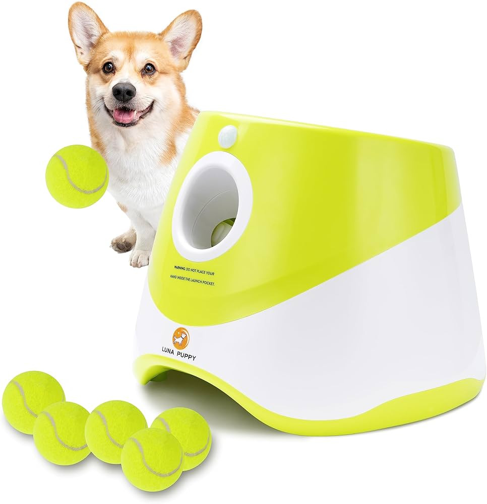 Elevon Automatic Dog Ball Launcher, Indoor/Outdoor Interactive Dog Toy with Three Ranges, Include... | Amazon (US)