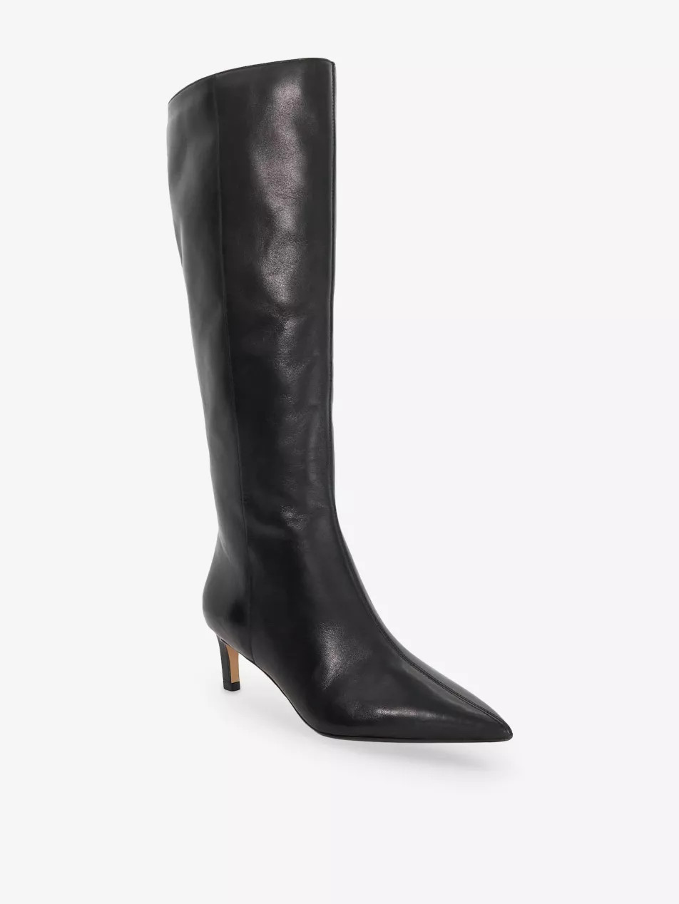 Smoothly Leather Knee-High Boots | Selfridges