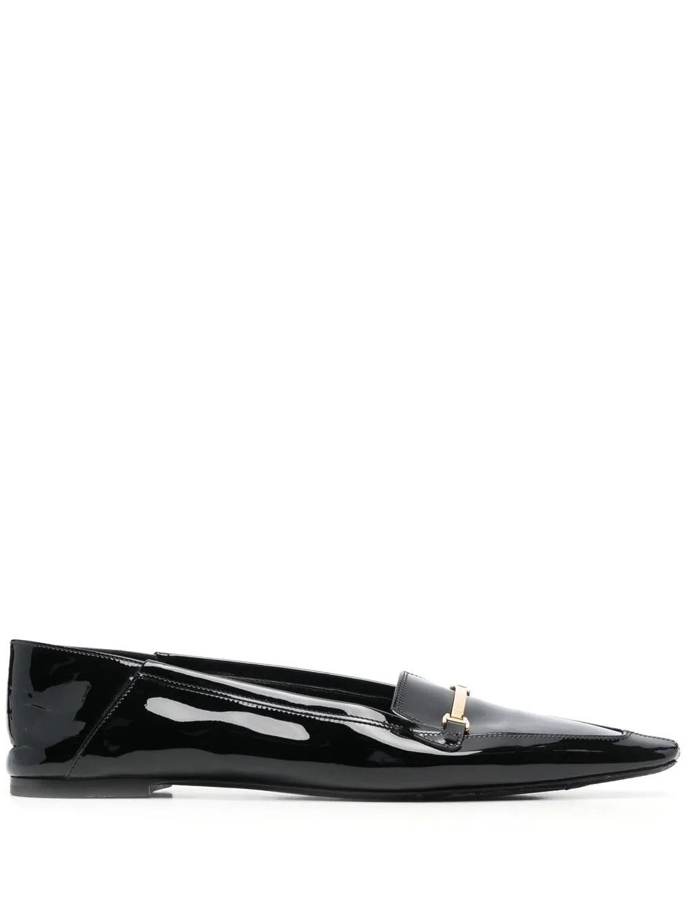 Chris 05 leather ballerina shoes | Farfetch Global