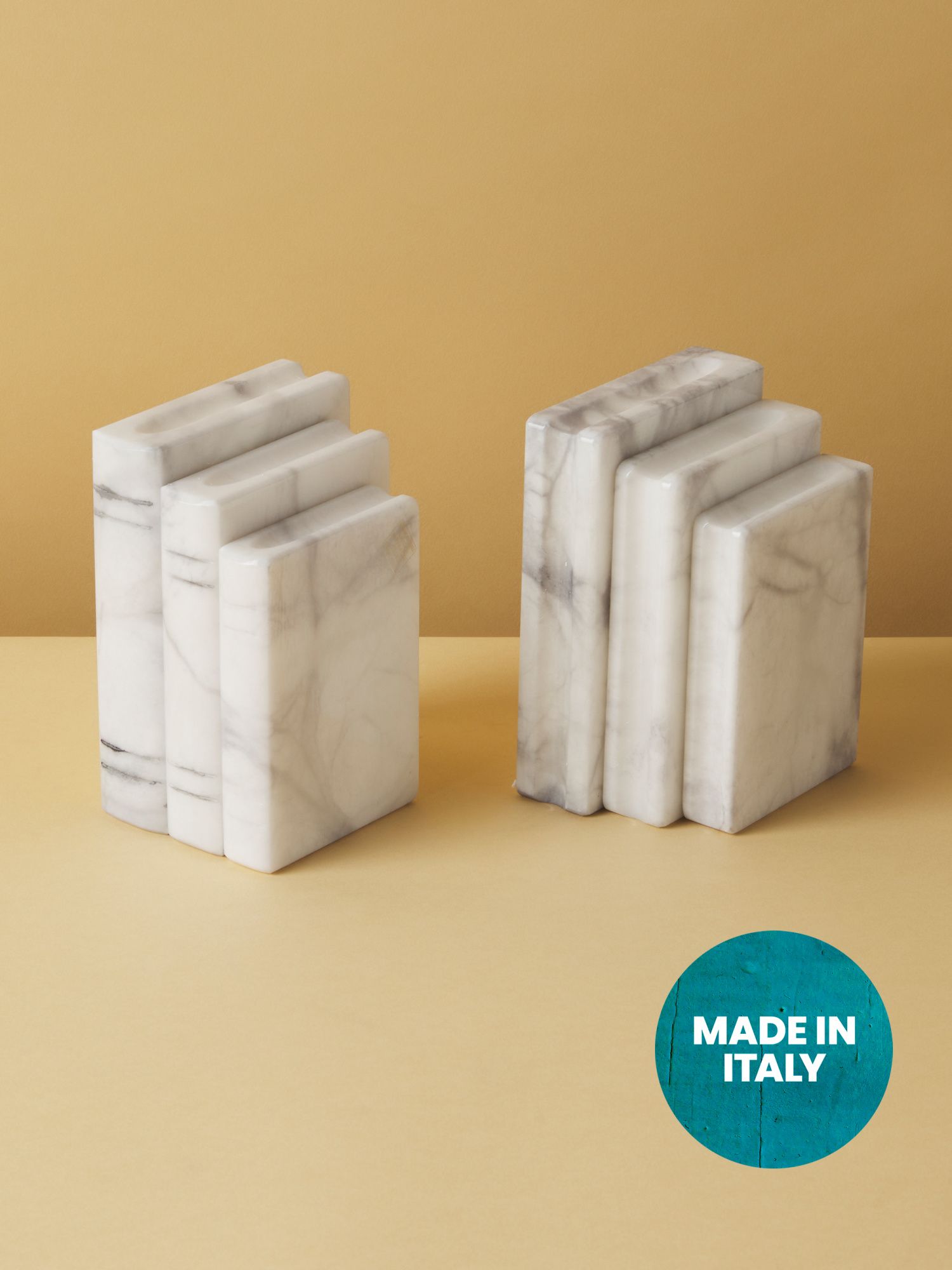 2pk Alabaster Book Icon Bookends | Decorative Objects | HomeGoods | HomeGoods