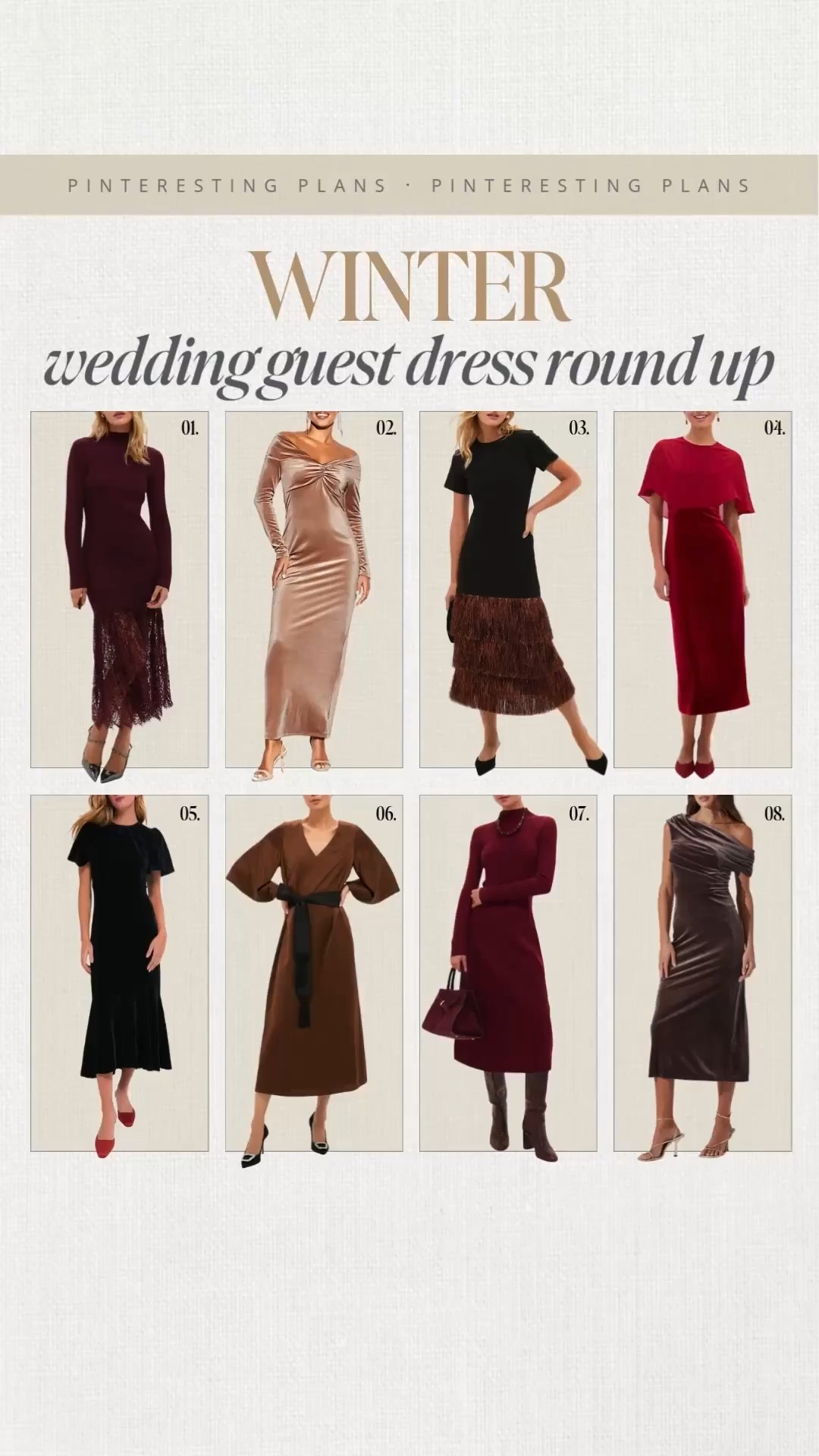 Winter wedding guest dress round up 🙌🏻🙌🏻

Winter style, winter fashion, wedding guest dress, winter wedding guest dress, mini dress, maxi dress,

Follow my LTK @pinterestingplans on the @shop.LTK app to view this post and get my exclusive app-only content!

#liketkit #LTKWedding #

#LTKHoliday #LTKootd #LTKWedding

#LTKootd #LTKWedding #LTKFindsUnder100

#LTKgrwm #LTKootd #LTKWedding