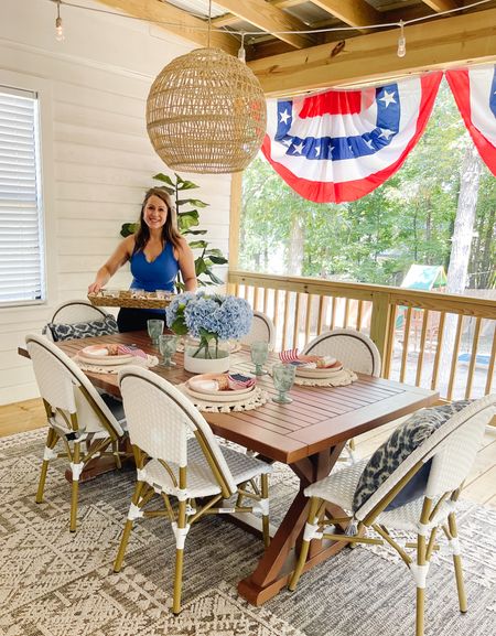 Patriotic Summer entertaining with @walmart. I found everything I needed for summer get togethers and our upcoming July 4th celebration.  You can even order many items online and choose store pickup! 

#walmartpartner #welcometoyourwalmart #walmartsummer #walmarthome @shop.LTK #liketkit 

#LTKSeasonal #LTKunder50 #LTKhome
