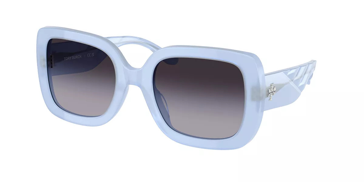 Tory Burch TY7179U 19698G Women’s Sunglasses Blue Size 54 | SmartBuyGlasses Global