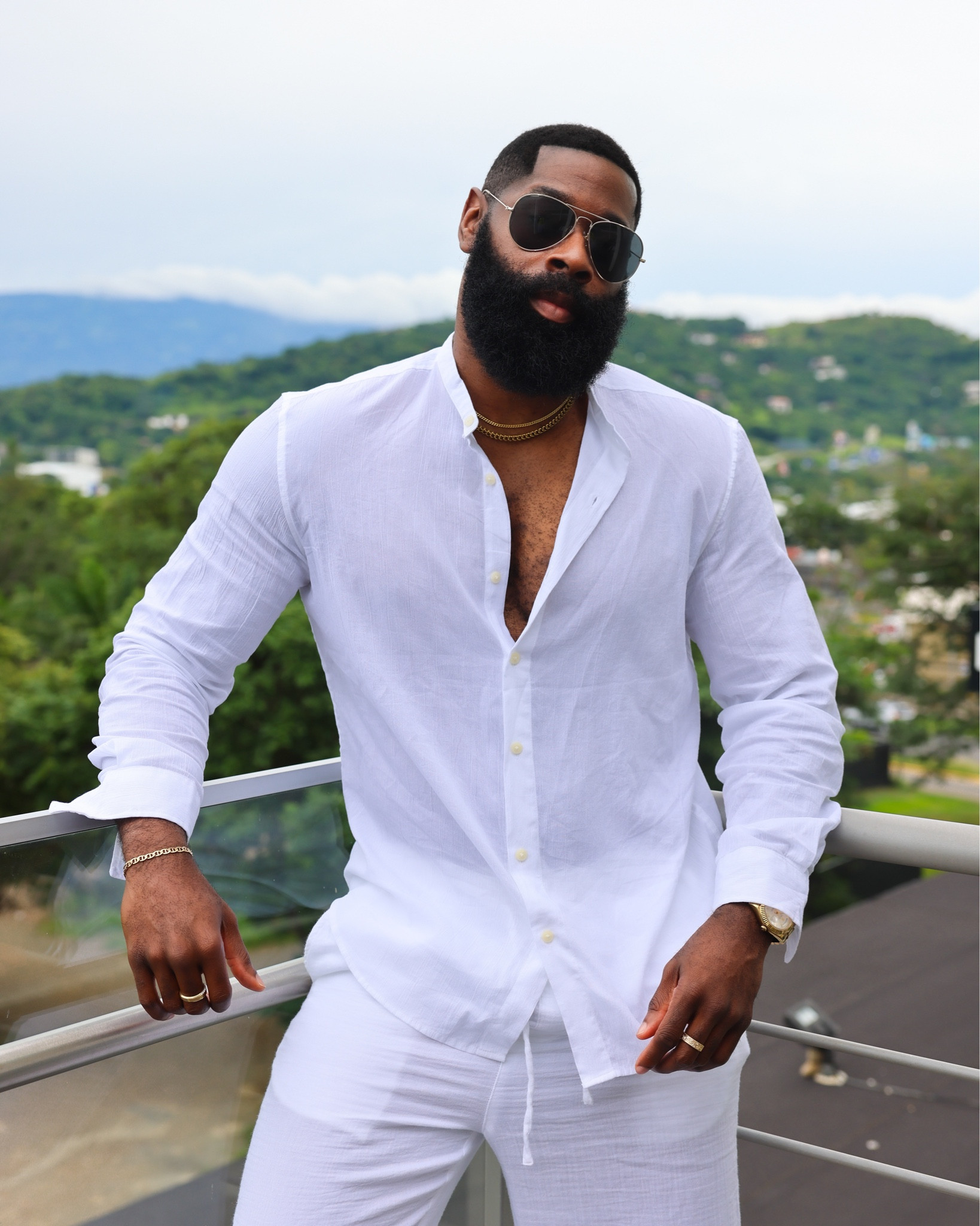 This White linen collarless button down paired with a comfortable pair of linen pants is perfect for these hot summer days.

#LTKMens #LTKStyleTip #LTKSeasonal