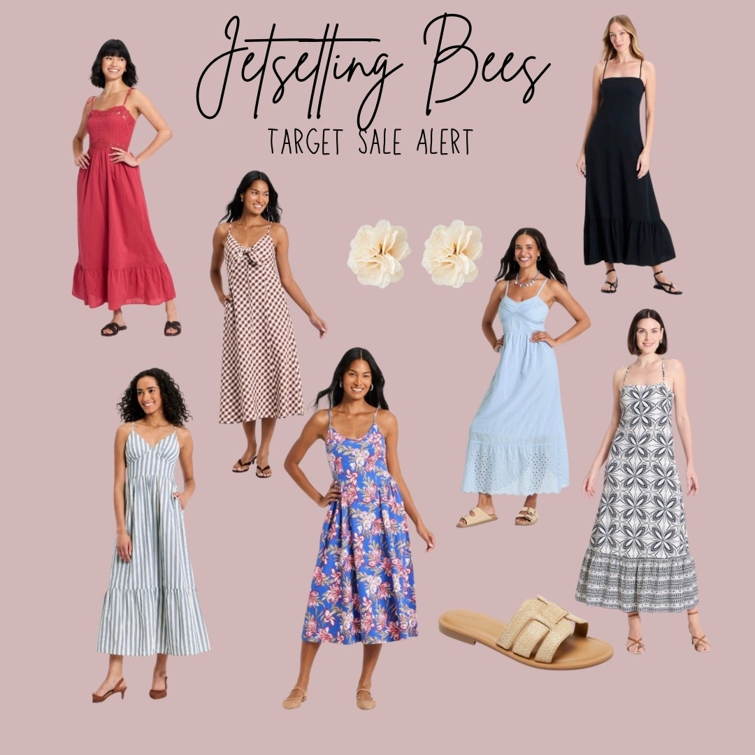 @Target Summer Sale Alert! They have the cutest dresses, shoes, and accessories on sale currently! I love the fun floral earrings to elevate the summer dresses too. Throw on a cute pair of sandals and it’s the perfect summer OTD look.

#LTKTravel #LTKSaleAlert #LTKTall