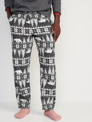 Printed Flannel Pajama Pants for Men | Old Navy (US)