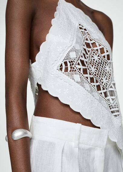 MANGO - Metal cuff silver - One size - Woman | Mango (US/MX/AU)