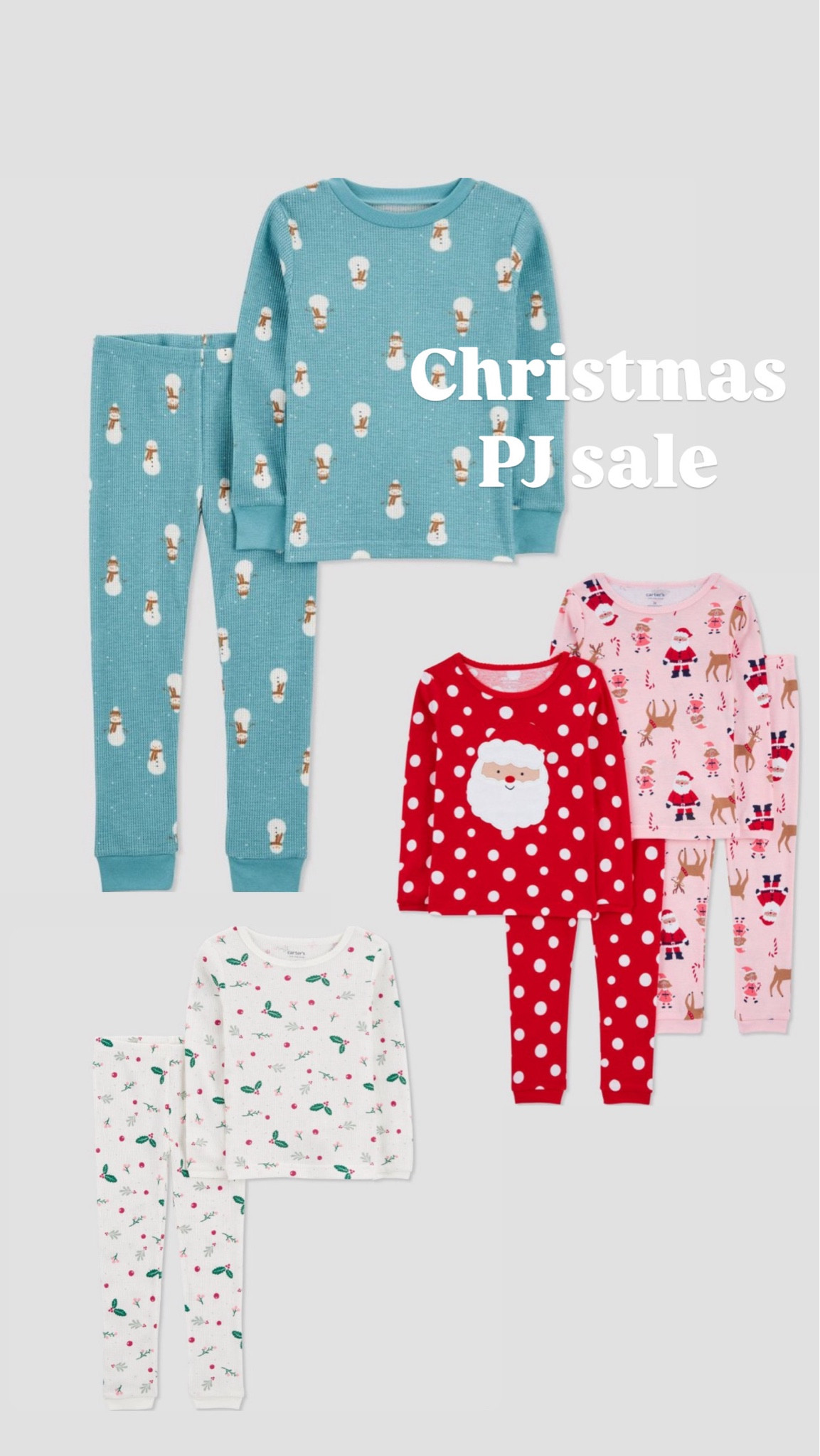 Carter’s Christmas pj sets on sale! 🌲

#LTKKids #LTKSeasonal
