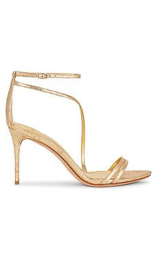 Alexandre Birman Demi 85 Sandal in Oro from Revolve.com | Revolve Clothing (Global)