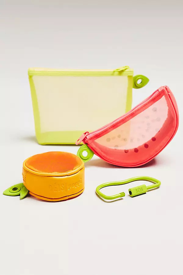 BÉIS x Poppy Fruit Pouches, Set of 3 | Anthropologie (US)
