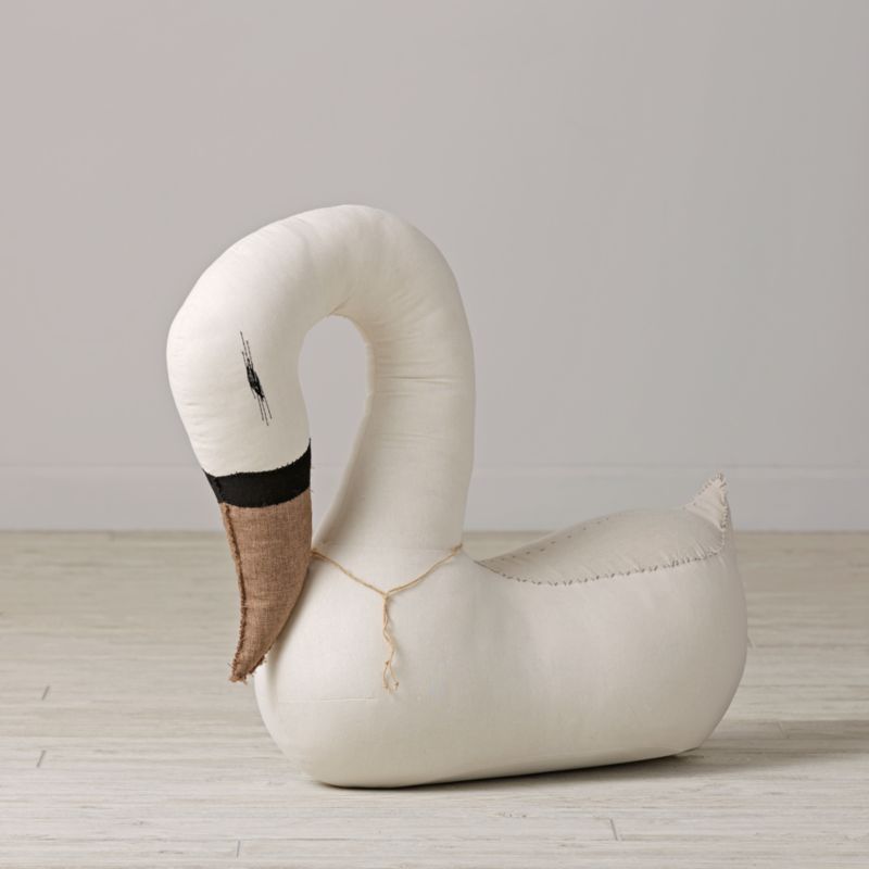 Swan Stuffed Animal | Crate & Barrel