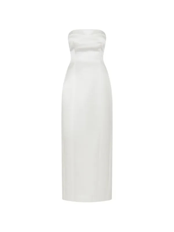 Kasia strapless midi dress | Farfetch Global