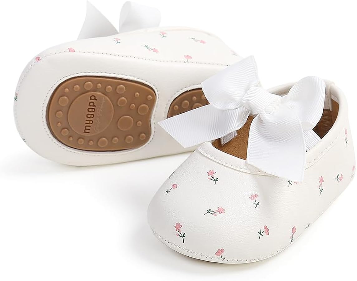 Baby Boys Girls Shoes Mary Jane Flats Dress Shoe Infant Baby Walking Moccasinss Newborn Crib Firs... | Amazon (US)