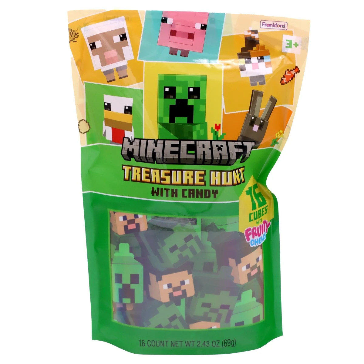 Frankford Minecraft Treasure Easter Egg Hunt with Fruity Chews Candy | Walmart (US)