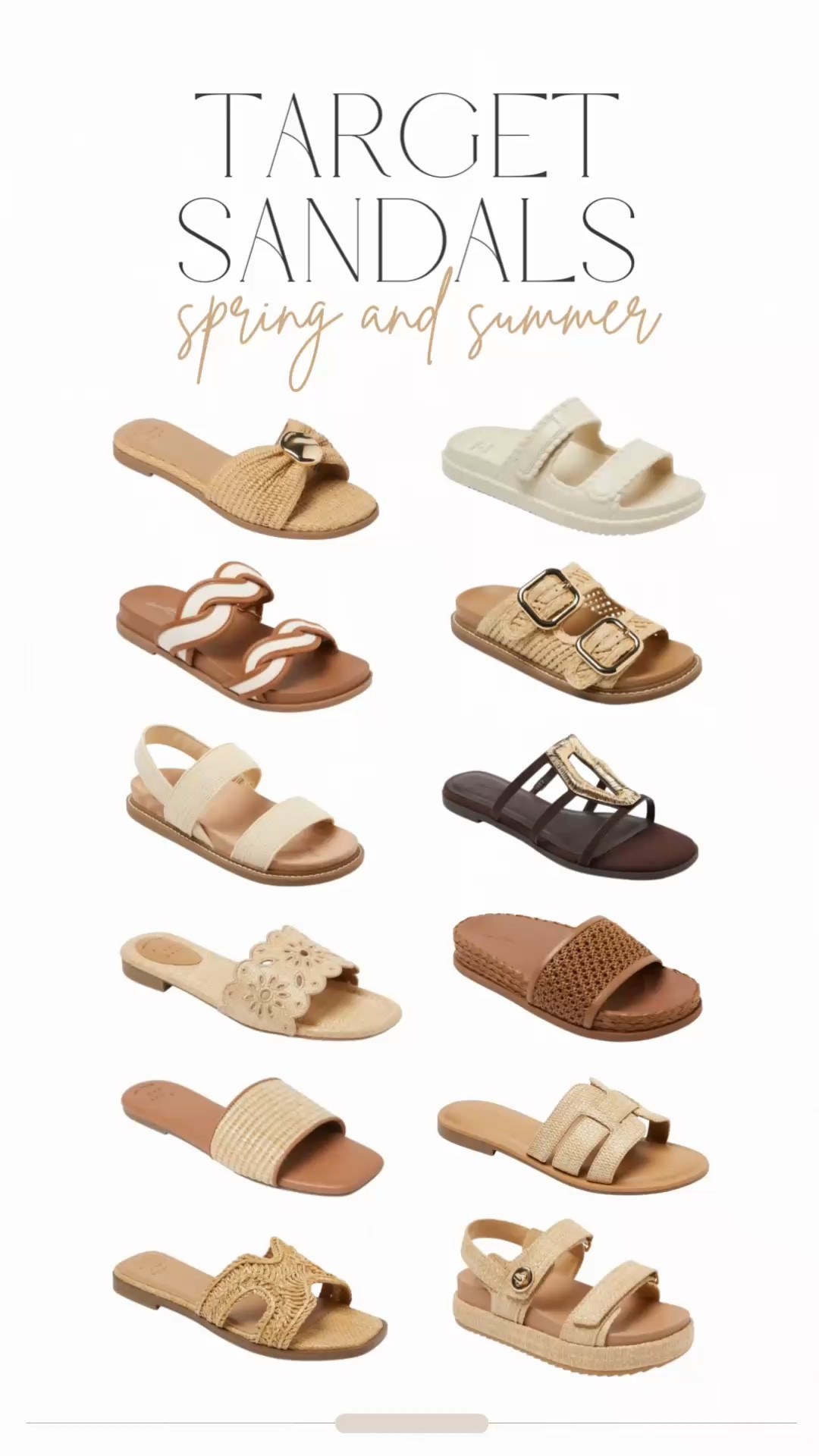 target sandals perfect for spring and summer
.
.

resort vacation outfit. summer aesthetic. summer vibes. summer looks. vacation outfits. beach outfit. summer beach outfit. coverup beachwear. swimsuit. fashion favorites. tote bag. 

#LTKSeasonal #LTKsummer #LTKspring  #LTKstyletip 