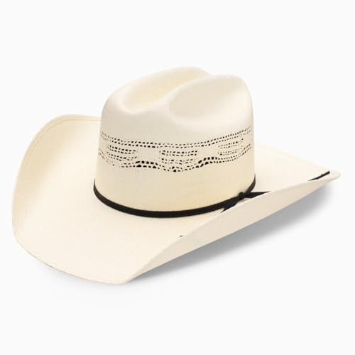 Resistol Ringer - (7X) Bangora Straw Cowboy Hat (7 1/8) Natural | Amazon (US)