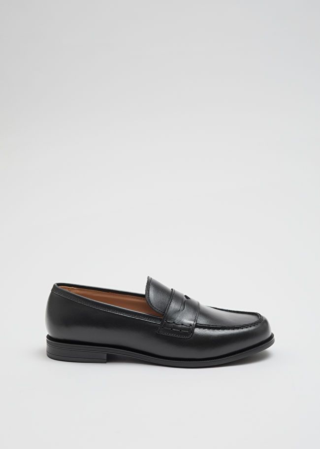 Leather Penny Loafers
      
         
			£120
	

		

      
      
	               CHROME-FREE ... | & Other Stories (EU + UK)