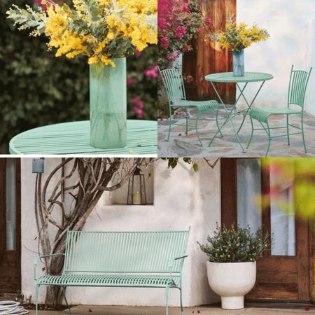 New for this spring! Pretty in mint! #outdoorliving #alfesco #outdoorseating

#LTKhome #LTKSeasonal #LTKFestival