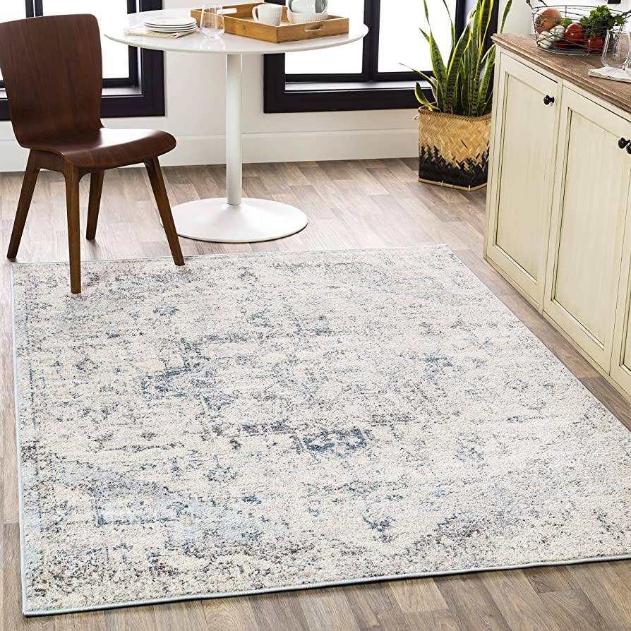 Artistic Weavers Eydis Area Rug, 7 ft 10 in x 10 ft 3 in, Pale Blue | Amazon (US)