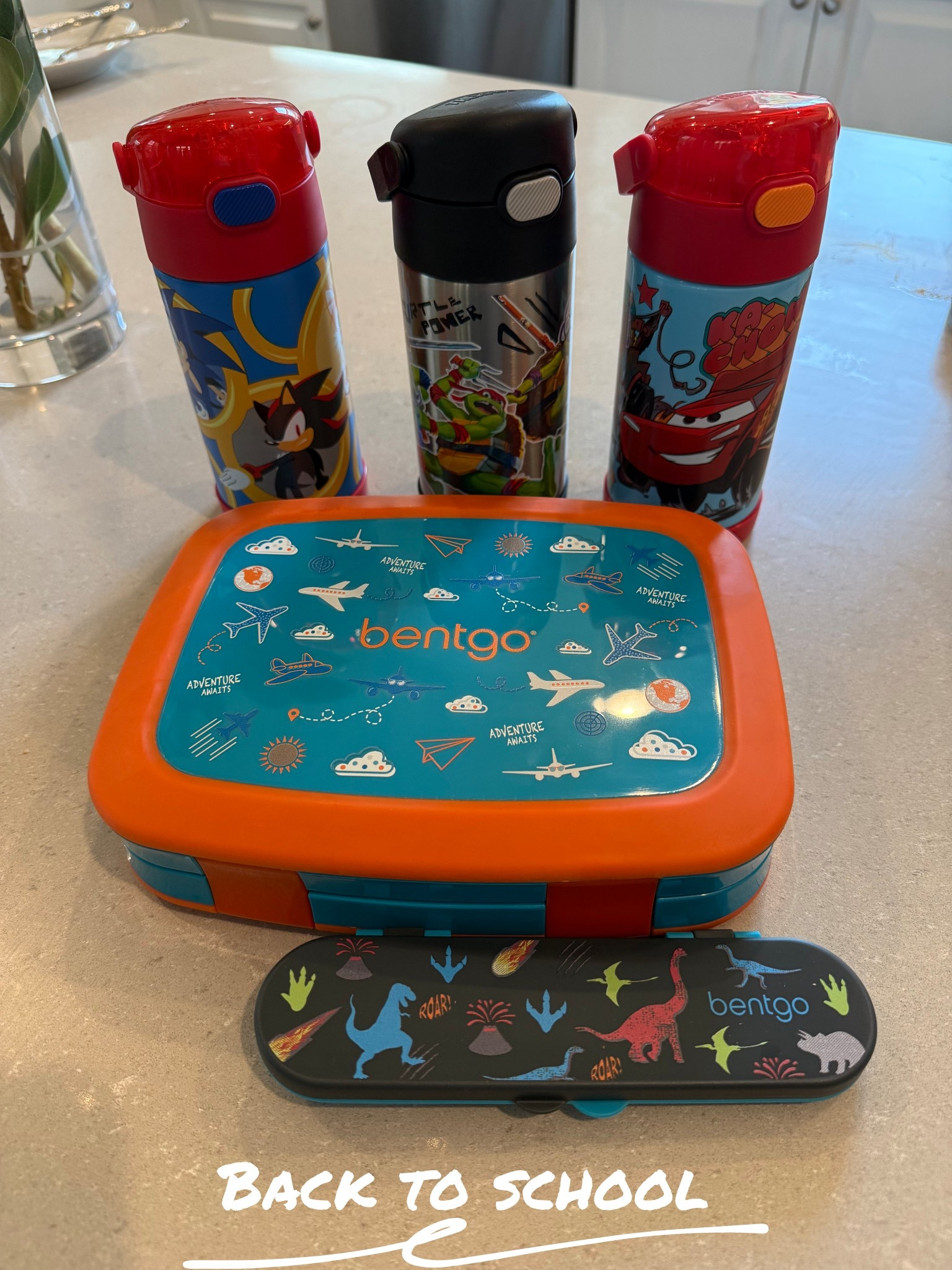 Last minute purchases before school starts! We already have these water bottles, lunch box and silverware for my first and liked them so I ordered another set for my second 👍🏼 

Back to school, kids lunch box, kids silverware, kids water bottles, school lunch, preschool, kindergarten, elementary school, Amazon, Bentgo, Thermos 

#LTKFamily #LTKKids #LTKFindsUnder50