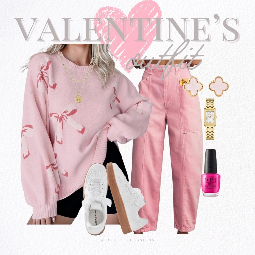 Cute casual mom or valentines look from Amazon! 

#LTKmomlife #LTKFindsUnder50 #LTKootd