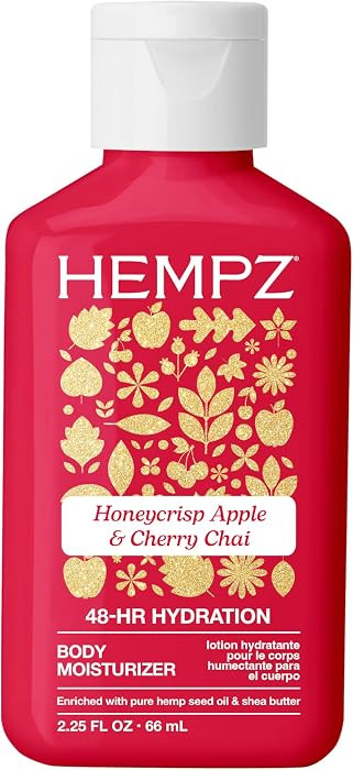 Hempz Mini Honeycrisp Apple & Cherry Chai Body Moisturizer, 2.25 fl.oz. | Amazon (US)