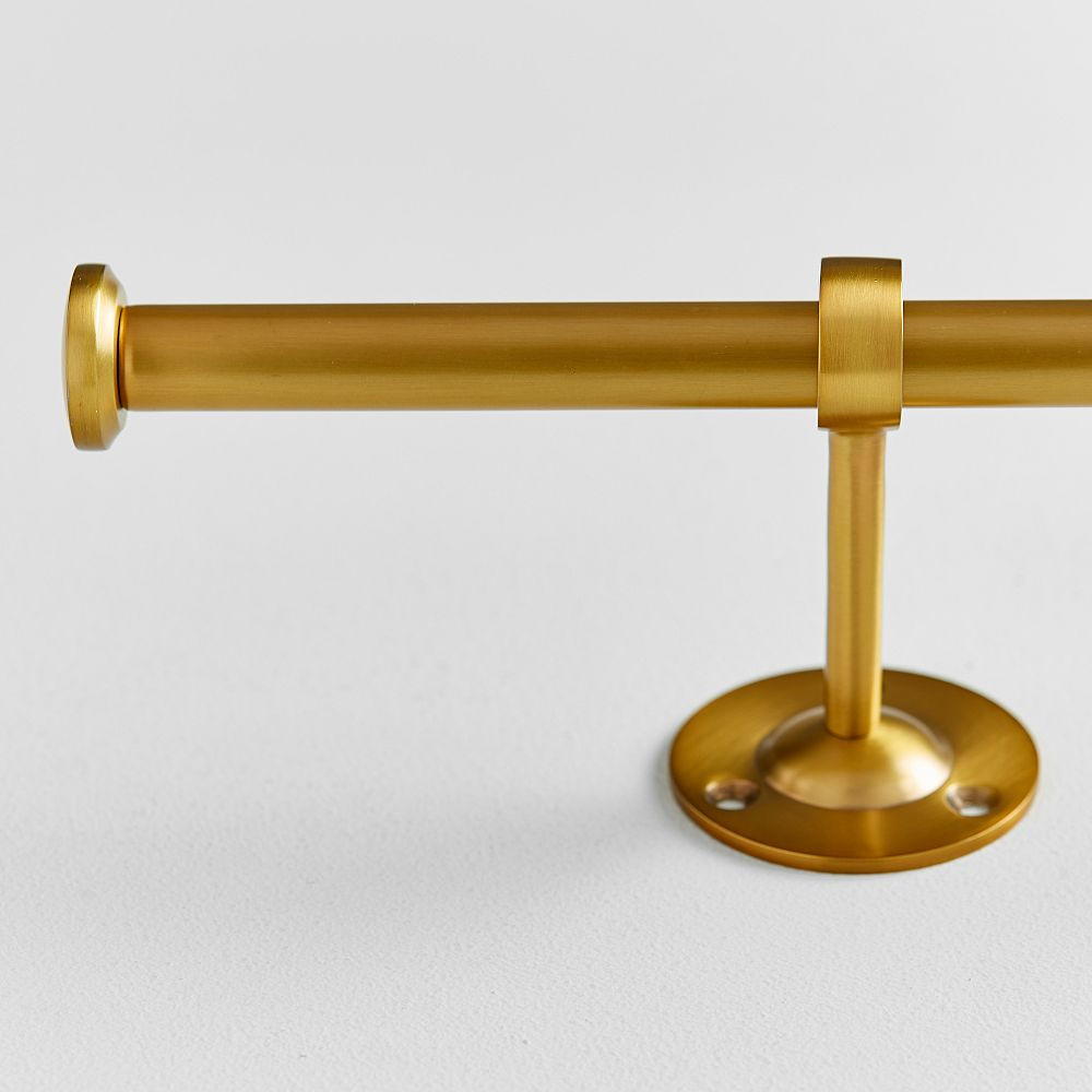 Classic Steel Rod - Brass | Pottery Barn Teen