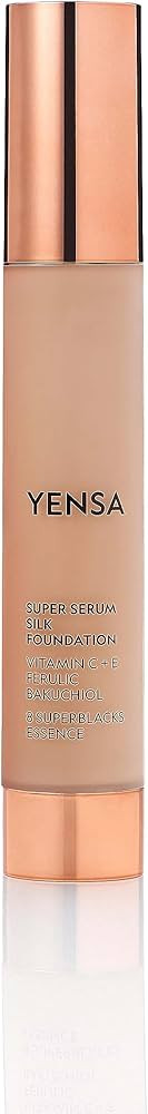 YENSA Super Silk Foundation - Full Coverage, Age-defying complex of Vitamin C, E, Ferulic, and Ba... | Amazon (US)
