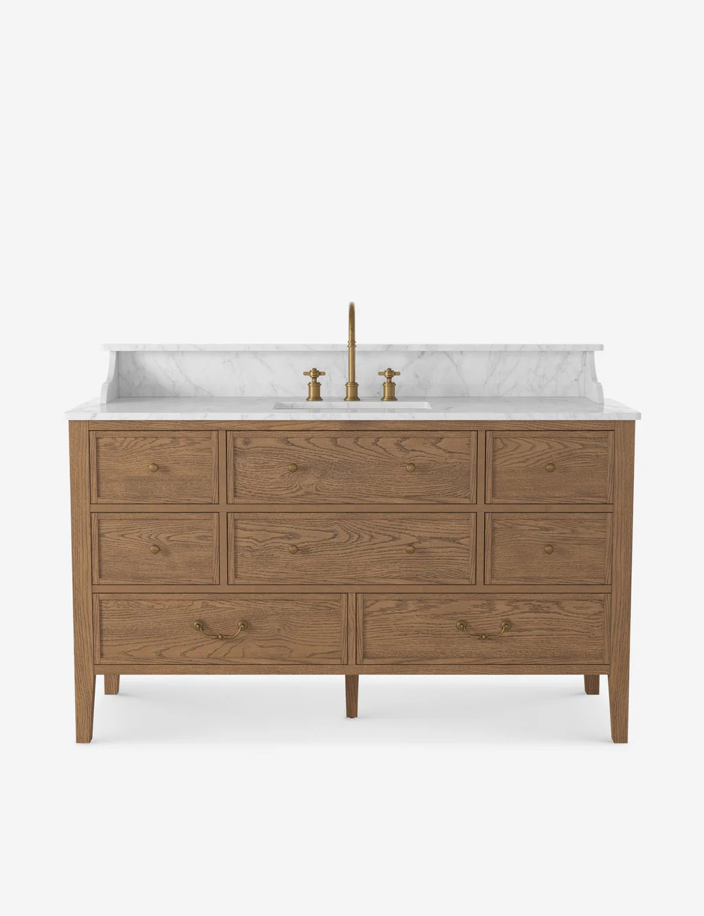 Elliston Bath Vanity by Amber Lewis x Four Hands | Lulu and Georgia 