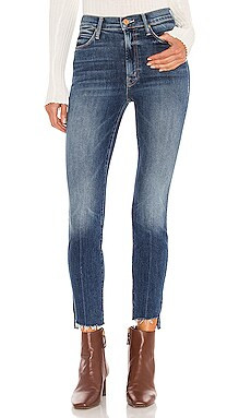 MOTHER Stunner Zip Ankle Step Fray in Walking On Coals from Revolve.com | Revolve Clothing (Global)