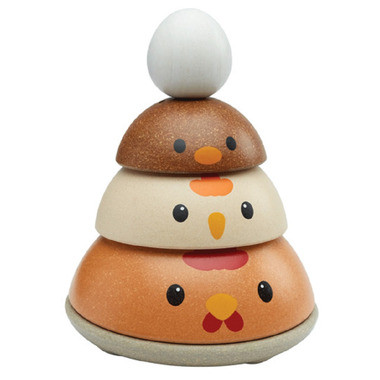 Plan Toys Chicken Nesting Modern Rustic | Well.ca