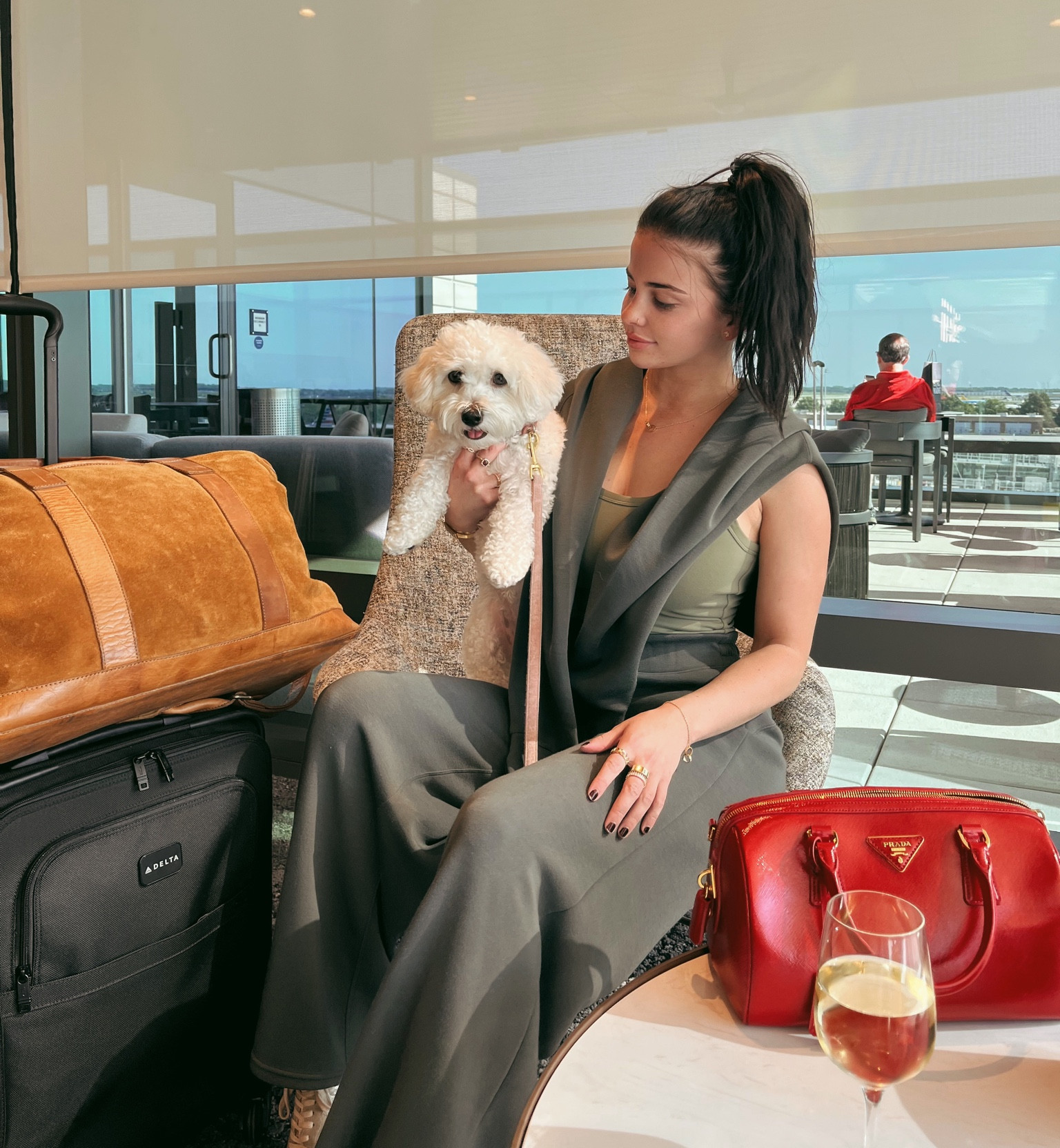 The comfiest travel-day outfit 🤎 spanx code: RIGLERXSPANX 

#LTKtravel #LTKfit