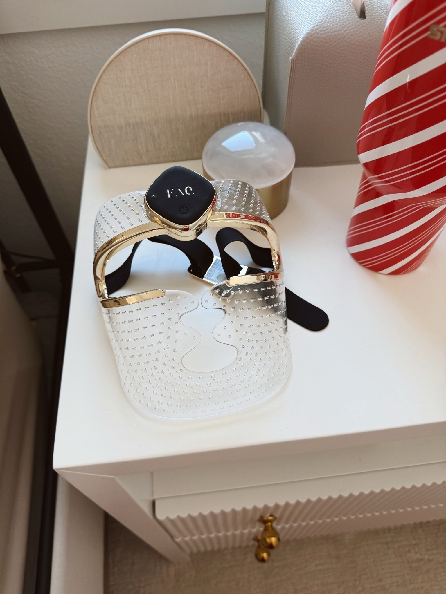 I love my FAQ 202 Led Mask that I have been using for the past year! It helps improve fine lines, wrinkles, and skin firmness. I really appreciate that it’s also FDA cleared and helps with anti-aging. 

#LTKBeauty #LTKselfcare