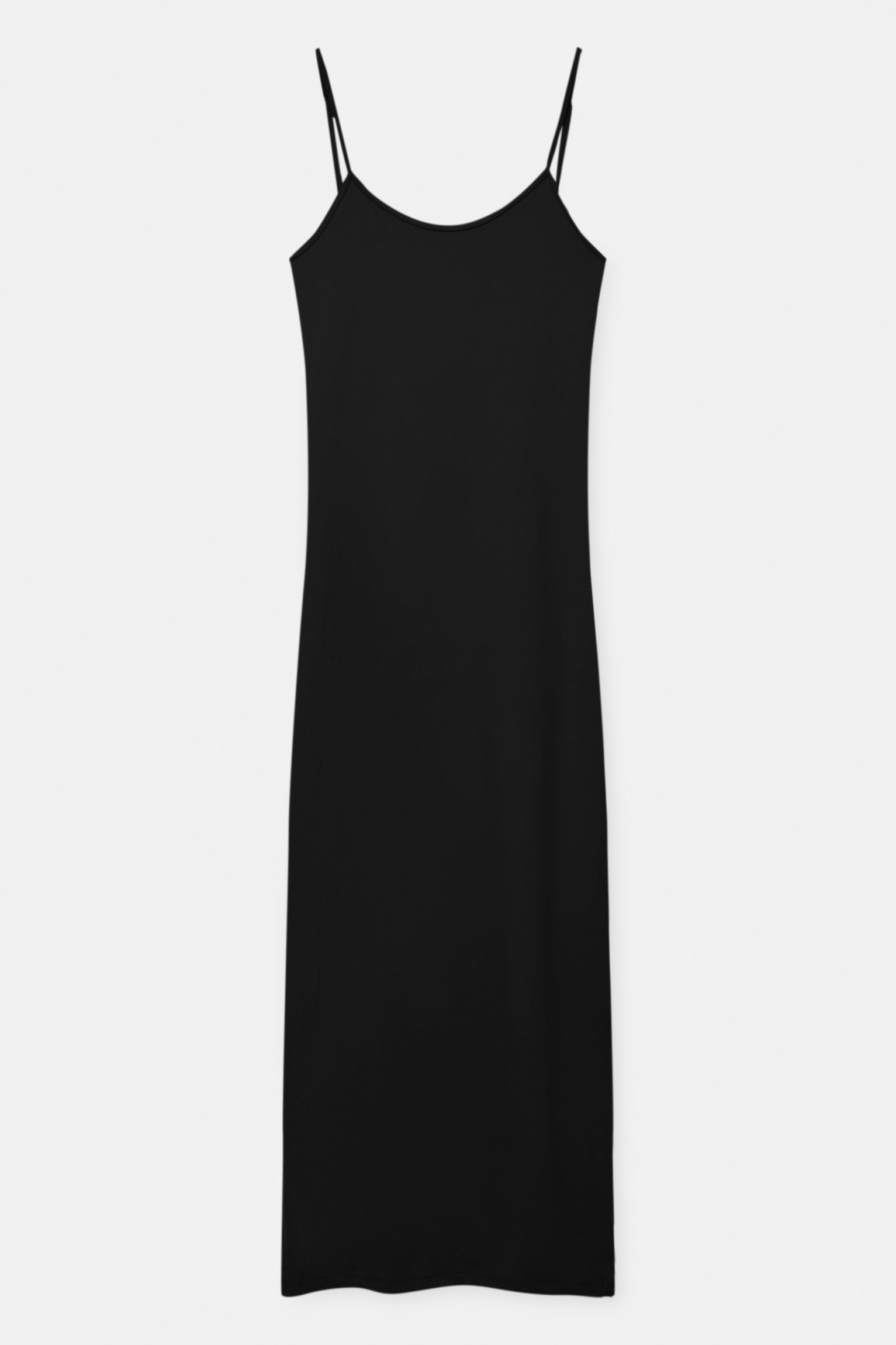 Long dress with thin straps | PULL and BEAR UK
