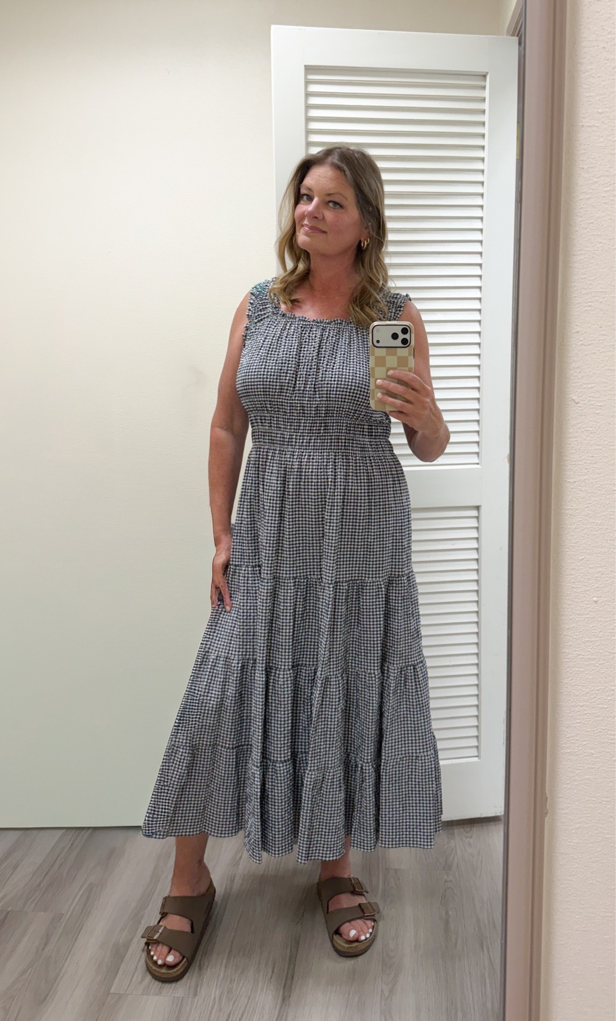 Cute gingham dress!  Wearing size medium.  I’m 5’9 and 156 lbs.

#LTKmomlife #LTKHome #LTKselfcare